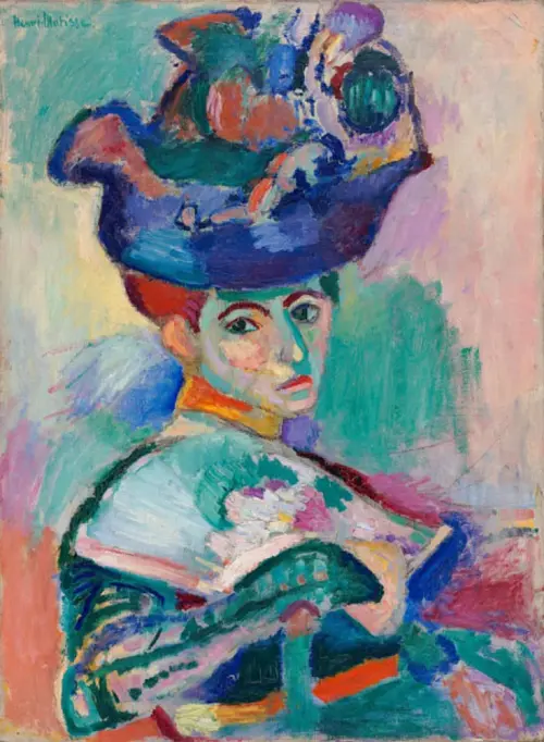 Henri Matisse, Femme au chapeau (Woman with a Hat), 1905