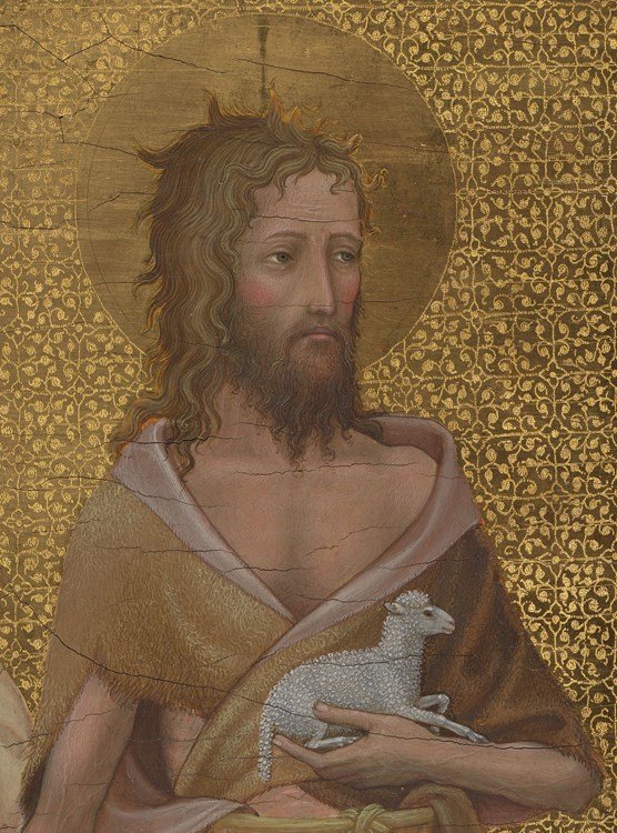 Detail of the Wilton Diptych, c. 1395 – 1399, unknown artist, National Gallery, London