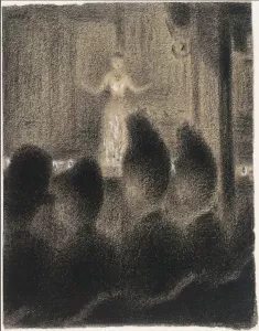 Georges Seurat and His Charcoal Works