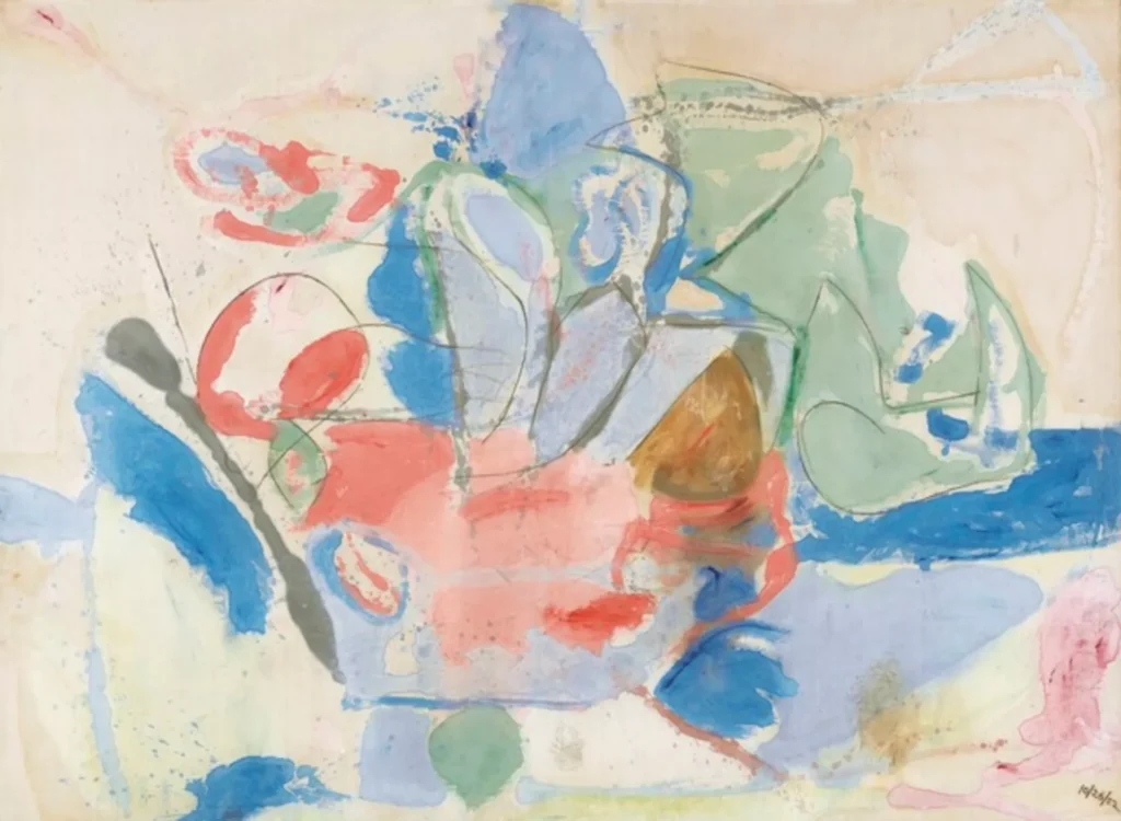 Helen Frankenthaler, Mountains and Sea, 1952