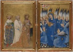 The Wilton Diptych, c. 1395 – 1399, unknown artist, National Gallery, London