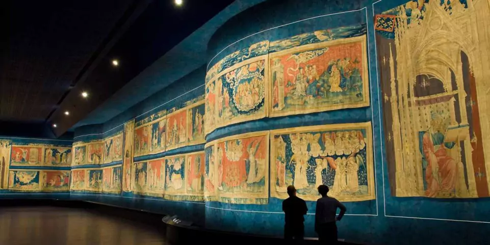 Apocalypse tapestry, commissioned by Louis I, Duke of Anjou, at the end of the 14th century