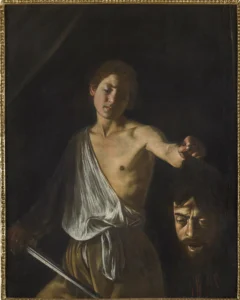 Caravaggio, David with the Head of Goliath, Oil on canvas, Galleria Borghese, Rome1606-07 or 1609-1610