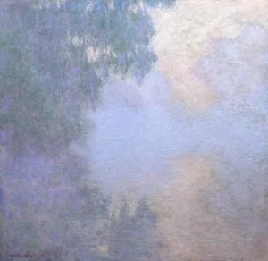 Claude Monet, Branch of the Seine near Giverny (Mist), from the series Mornings on the Seine, 1897, 89.9 x 92.7cm, The Art Institute of Chicago