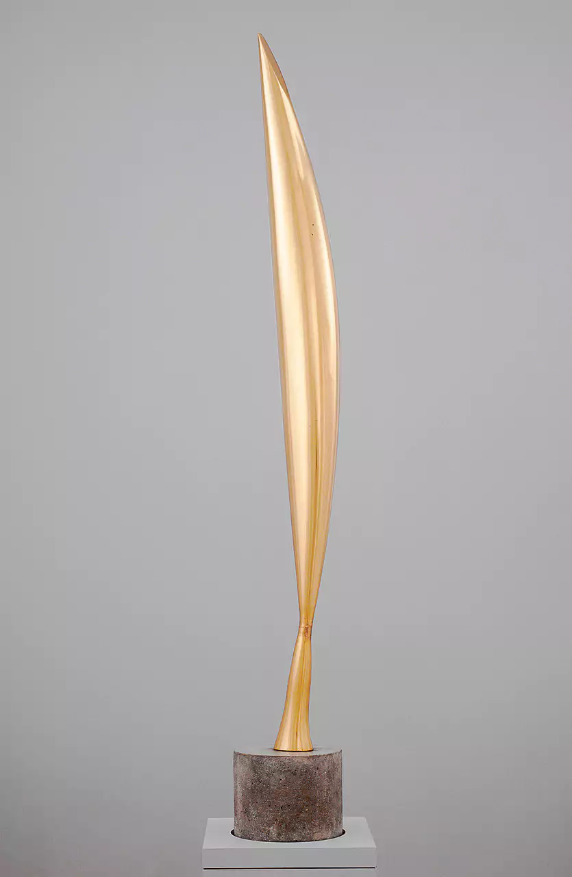Constantin Brancusi, The Bird in Space, 1932-40, polished copper, 137 x 22 x 16.5 cm