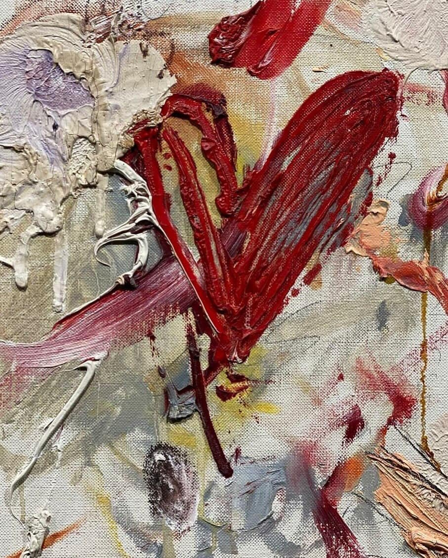 Cy Twombly, ‘Untitled’ detail, 1961. photo by Brett Gorvy