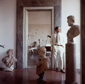 Cy Twombly’s home in Rome, 1966