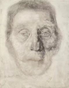 Edvard Munch, Head of an Old Woman, 1883