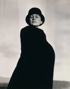 Georgia O’Keeffe by Alfred Stieglitz (American, 1864–1946), , circa 1920–22. Gelatin silver print, © Georgia O’Keeffe Museum