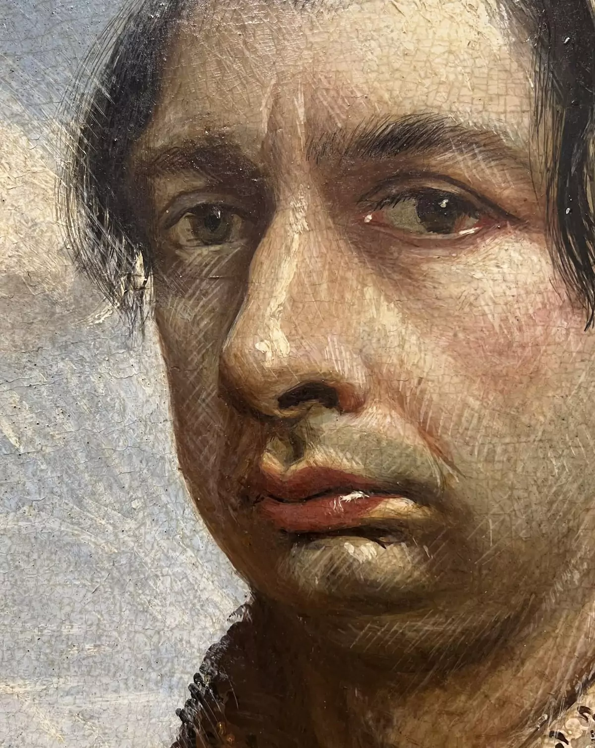 Giorgio de Chirico, Self portrait close up , 1925