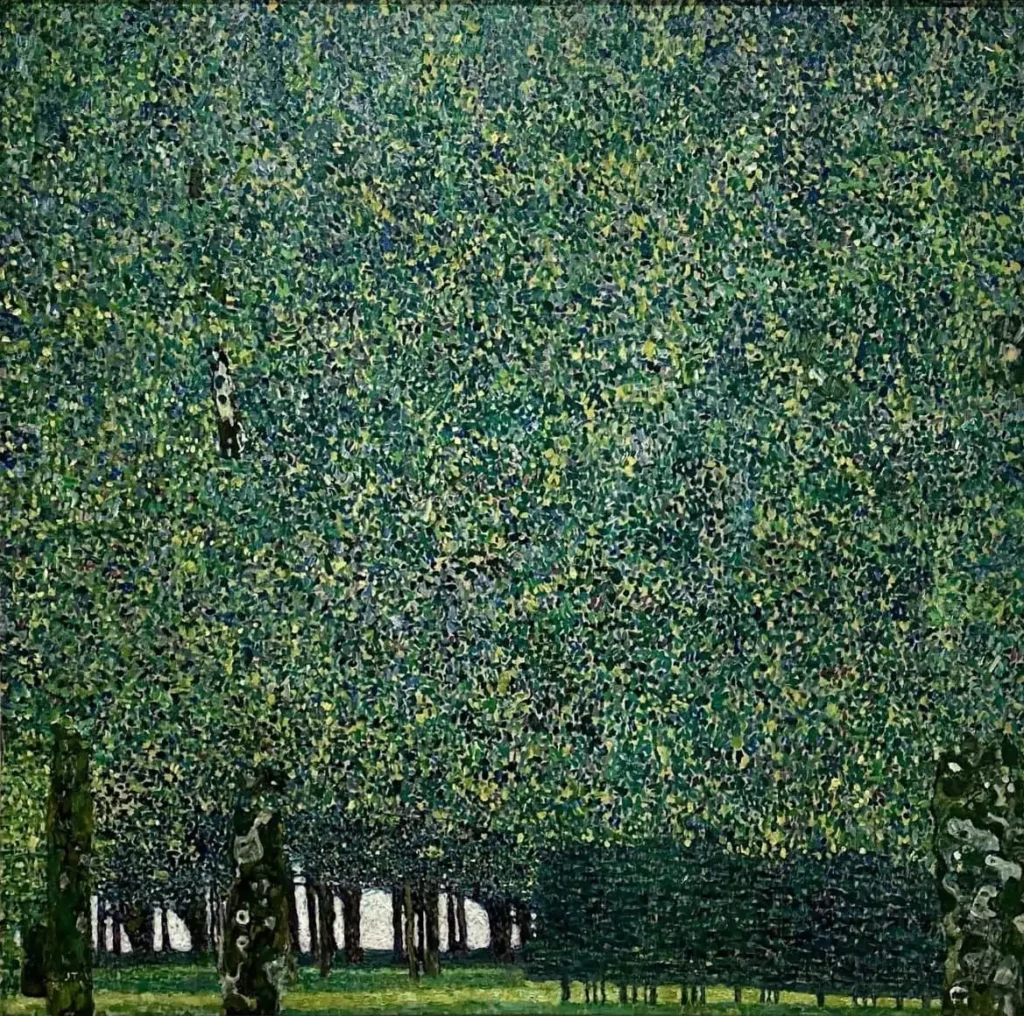 Gustav Klimt, The Park, 1909, MoMA