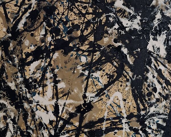 Jackson Pollock, detail from the Autumn Rhythm (Number 30), 1950