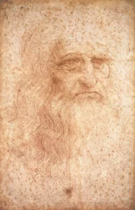 Leonardo da Vinci, Self Portrait, c. 1510