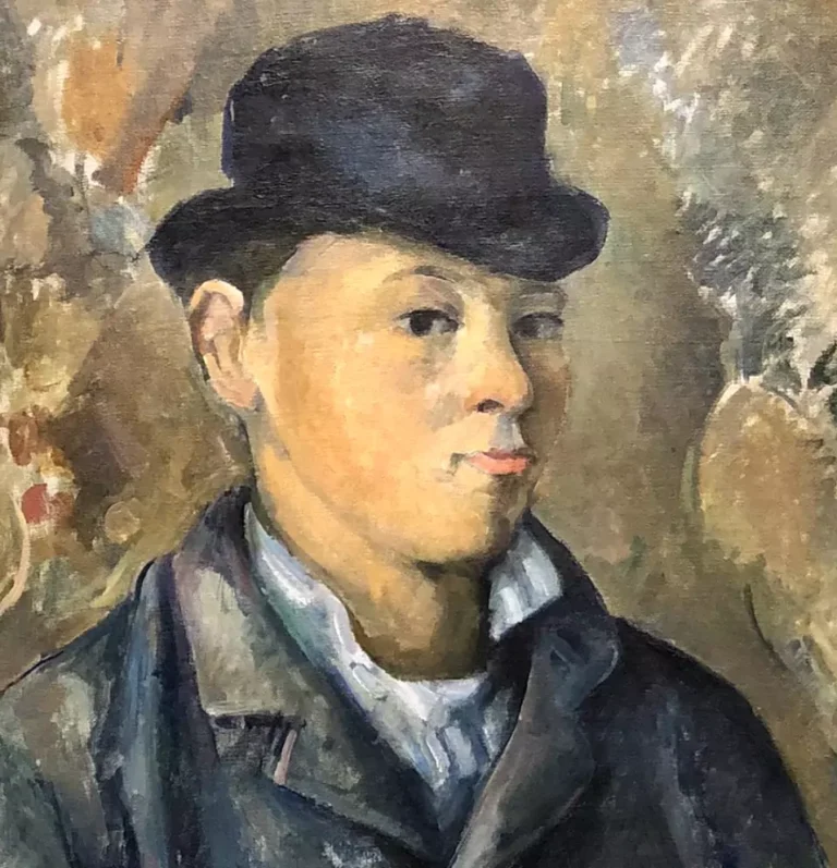 Paul Cezanne, Paul Cezanne, detail, the Artist's Son, 1887