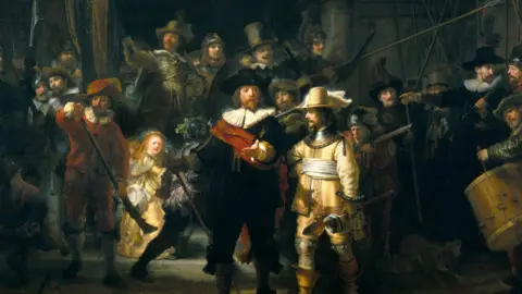 Rembrandt, The Night Watch, 1642 Rijksmuseum