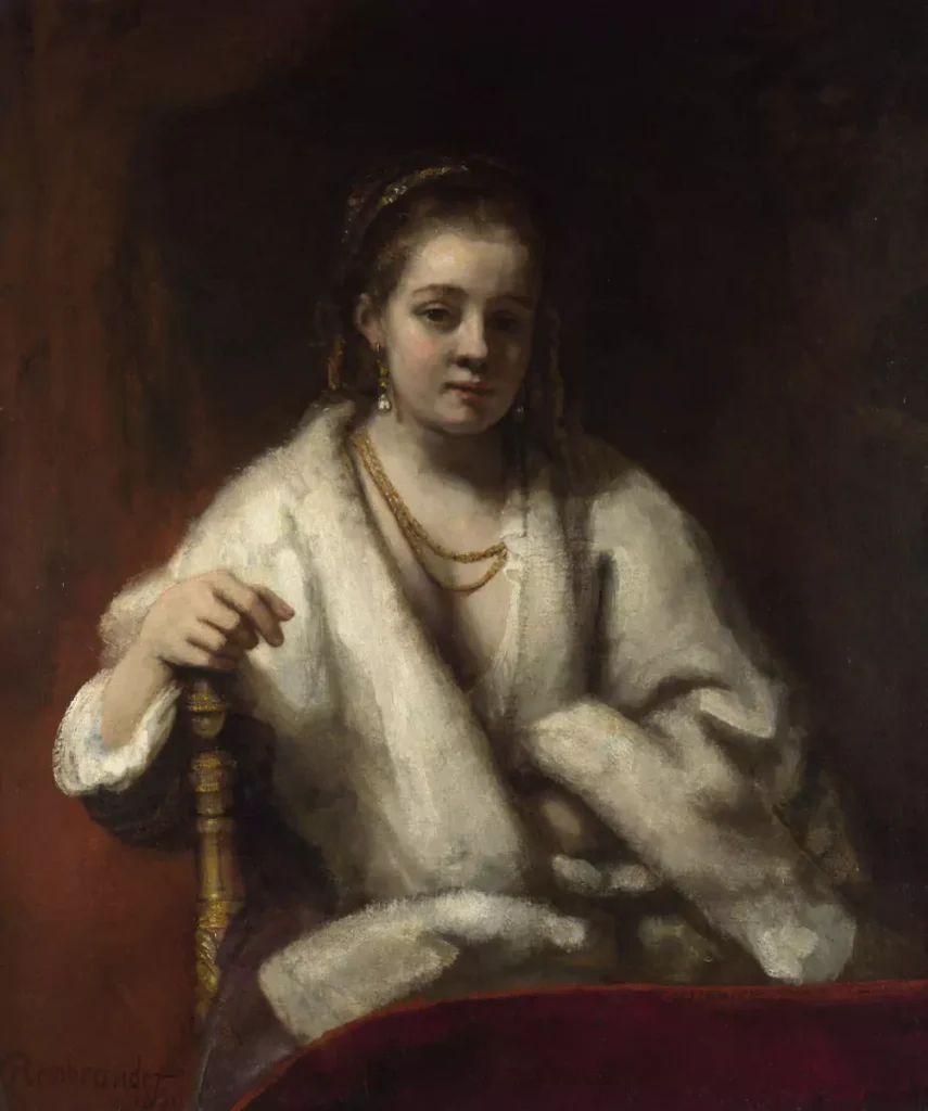 Rembrandt van Rijn, Portrait of Hendrikje Stoffels, 1656
