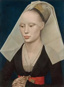 Rogier van der Weyden, Portrait of a Lady, 1460, 34 cm x 25 cm (13 in. x 10 in.), National Gallery of Art, Washington DC