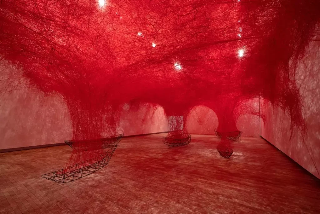 Shiota Chiharu, Uncertain Journey, 2016- 2021