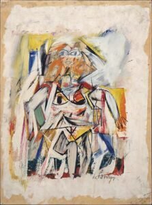 Willem de Kooning, Woman, ca. 1952