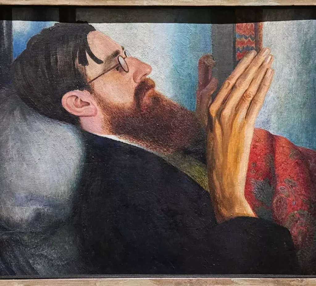 Dora Carrington, Portrait of Lytton Strachey, 1916