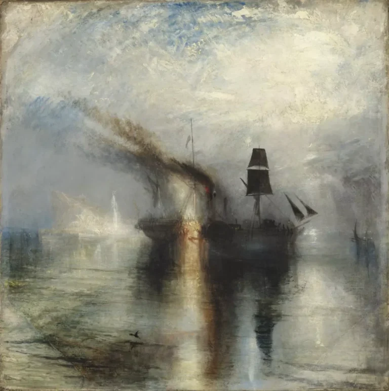 J. M. W. Turner, Peace - Burial at Sea, 1842