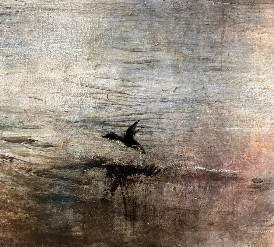 J. M. W. Turner, detail of the ‘Peace – Burial at Sea’, 1842