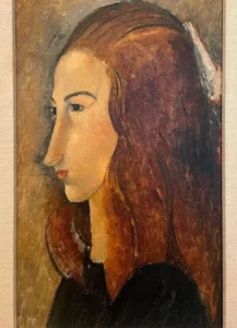 Amedeo Modigliani, Jean Hébuterne (Portrait of a Young Woman), 1918, Yale University Art Gallery