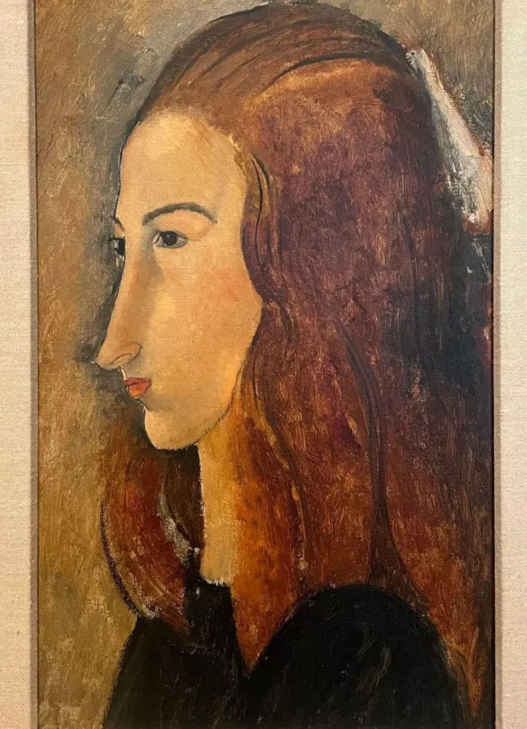 Amedeo Modigliani, Jean Hébuterne (Portrait of a Young Woman), 1918, Yale University Art Gallery