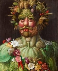 Giuseppe Arcimboldo, Rudolf II of Habsburg as Vertumnus, 1590, Skokloster Castle, Håbo, Sweden